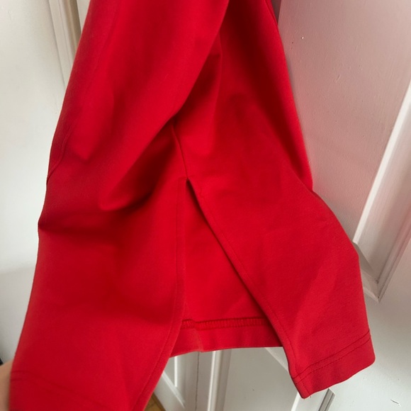 Guess V Neck Red Sleeveless Dress - Picture 5 of 6